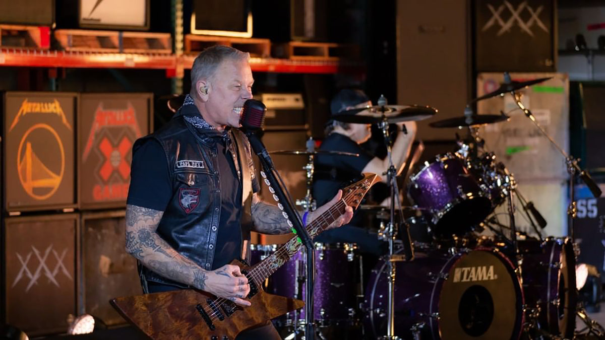 Watch Metallica Play “Enter Sandman” on Colbert Super Bowl Special