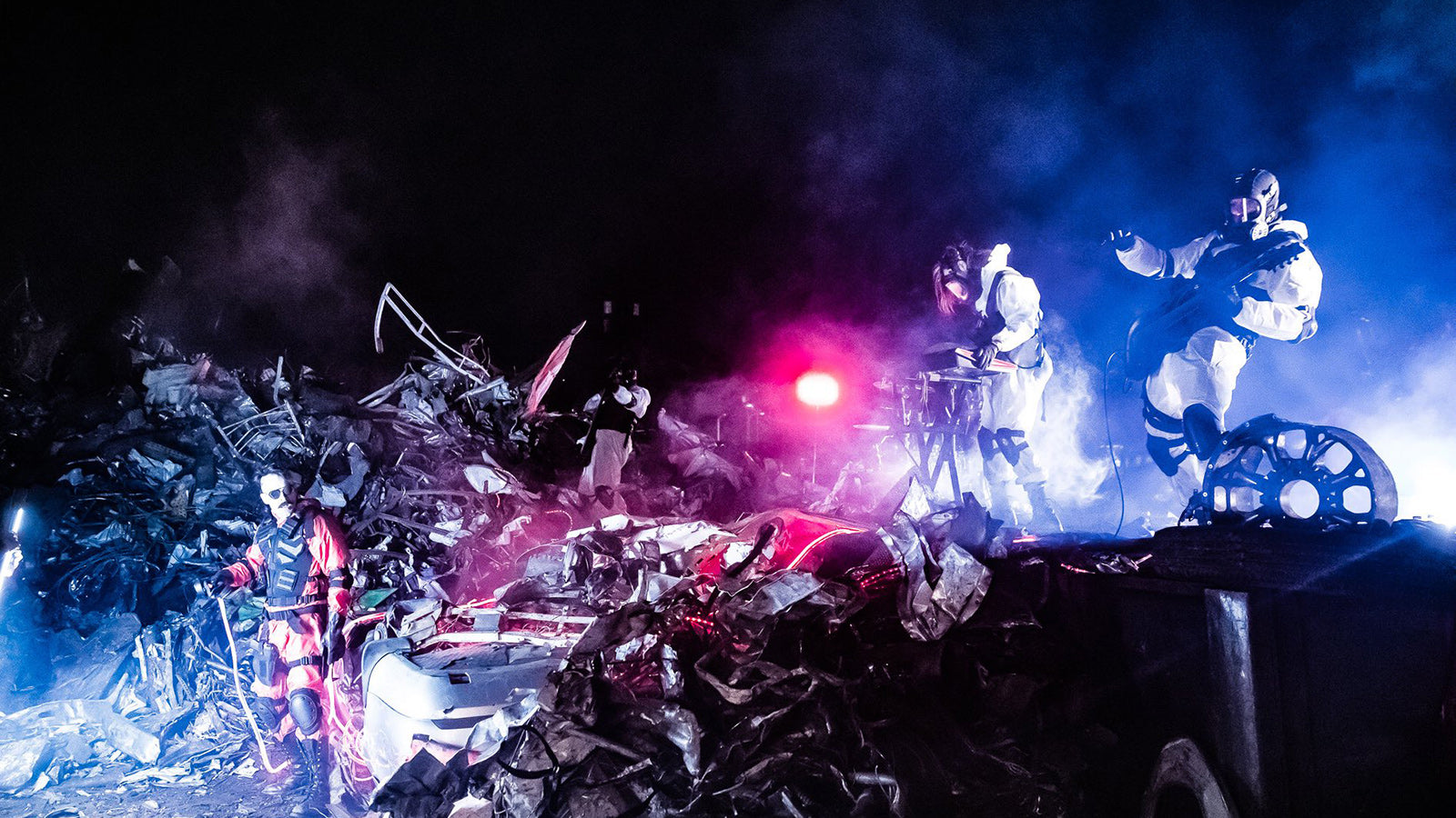 See 3Teeth Enter Neon-Noir, Post-Apocalyptic Nightmare in “American Landfill” Video