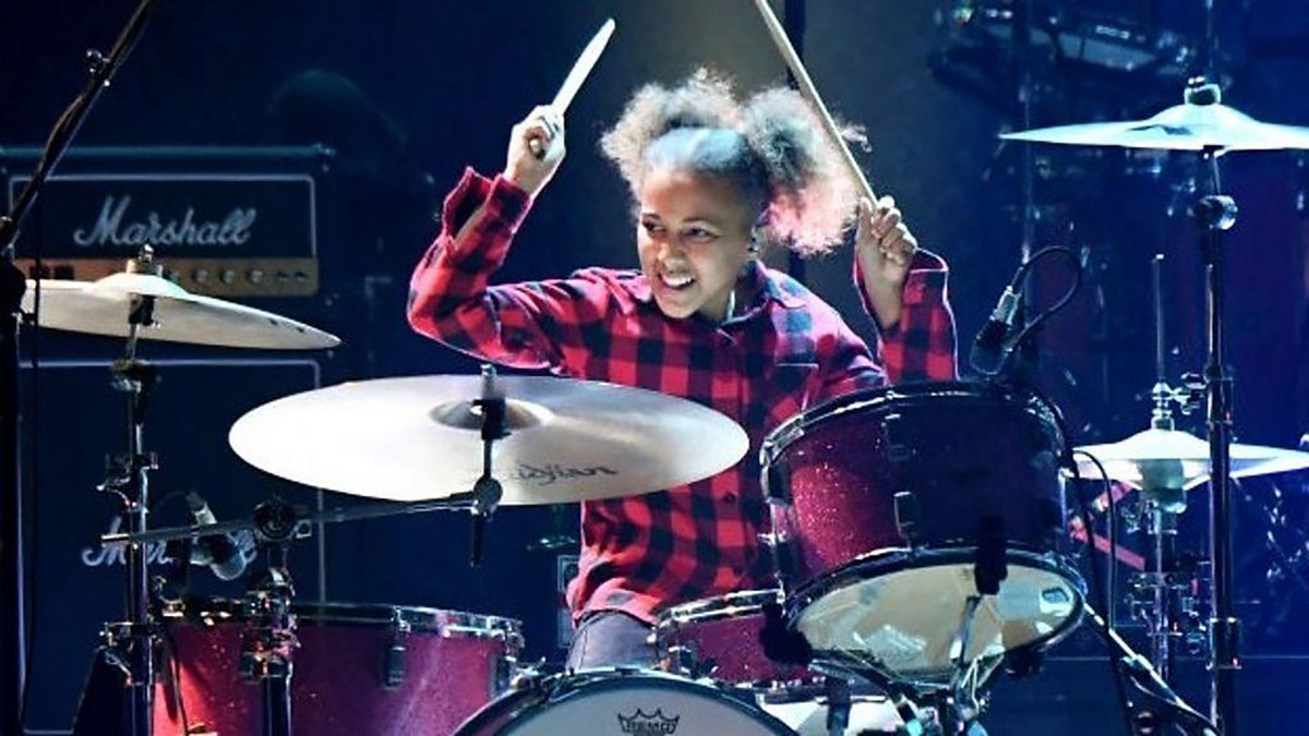 Drum prodigy NANDI BUSHELL: Homework makes me more nervous than playing with FOO FIGHTERS