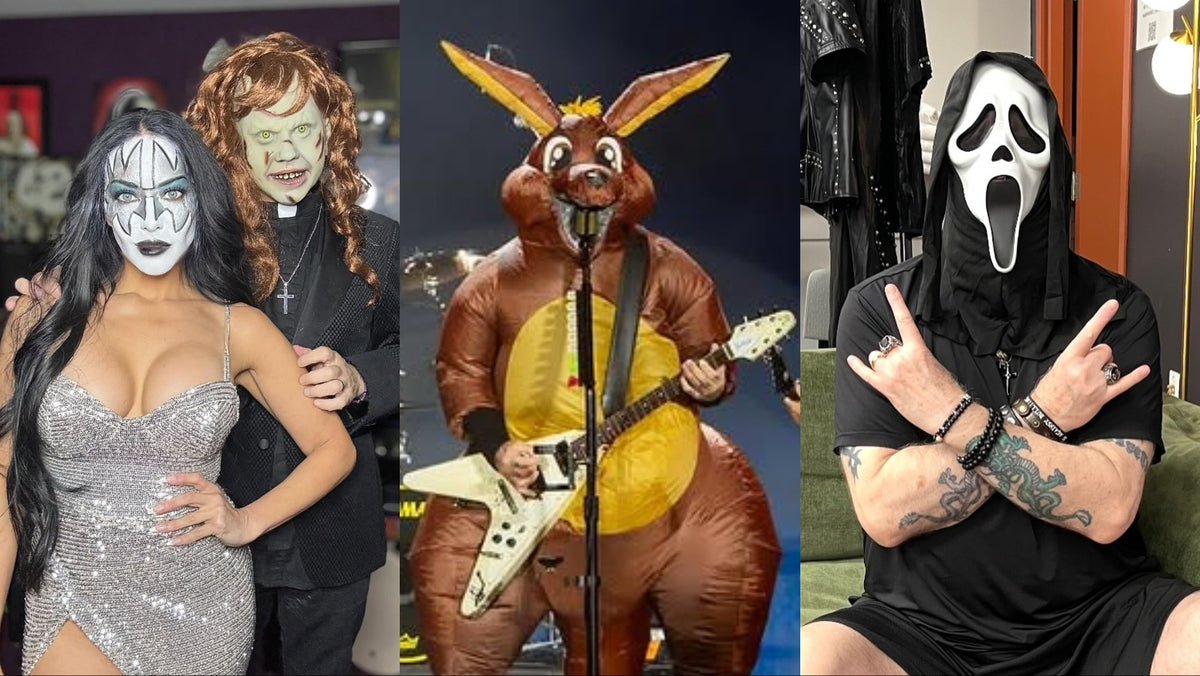 Rockers in Halloween costumes: METALLICA, LORNA SHORE, SLIPKNOT and more