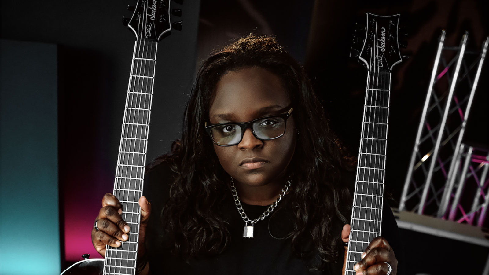 TETRARCH’s DIAMOND ROWE becomes first female Jackson signature guitar artist