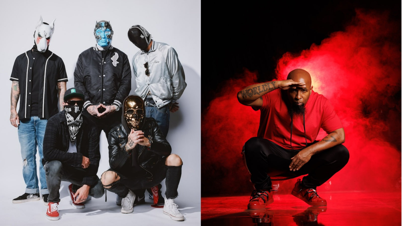 HOLLWOOD UNDEAD and TECH N9NE announce 2025 joint tour