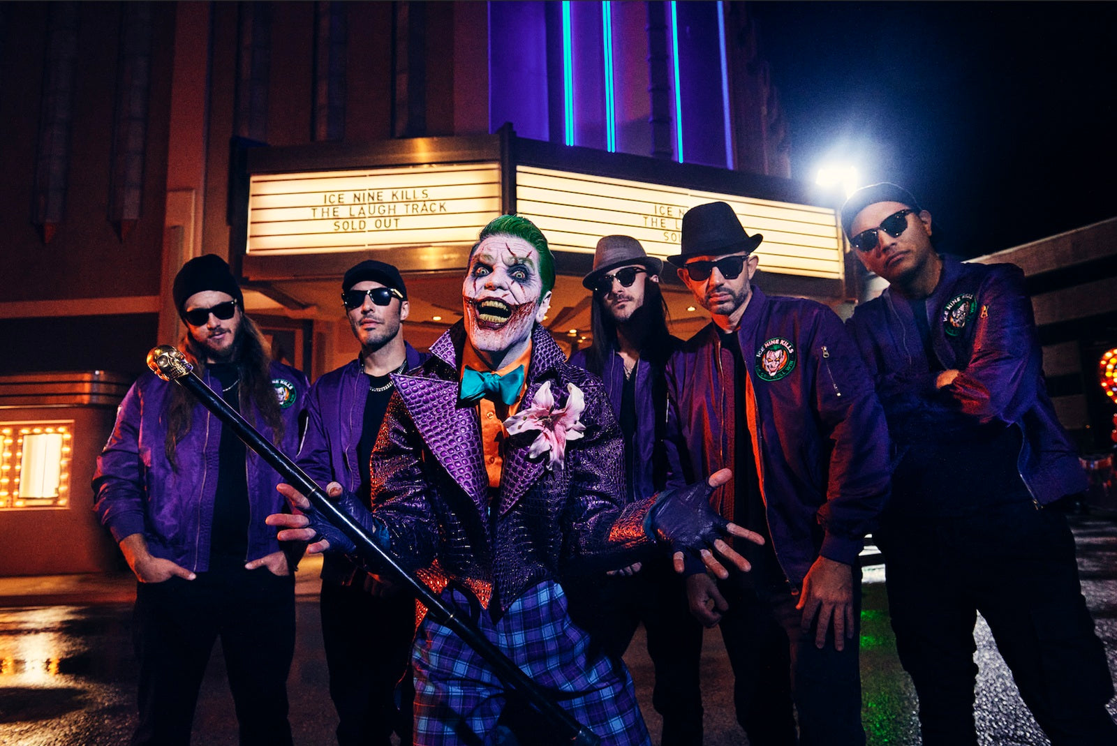 See ICE NINE KILLS’ fiery JOKER homage “The Laugh Track”