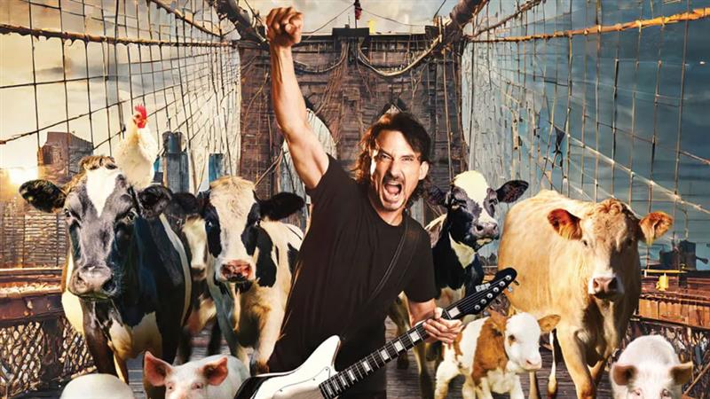 GOJIRA’s JOE DUPLANTIER leads the “vegan revolution” in new PETA campaign
