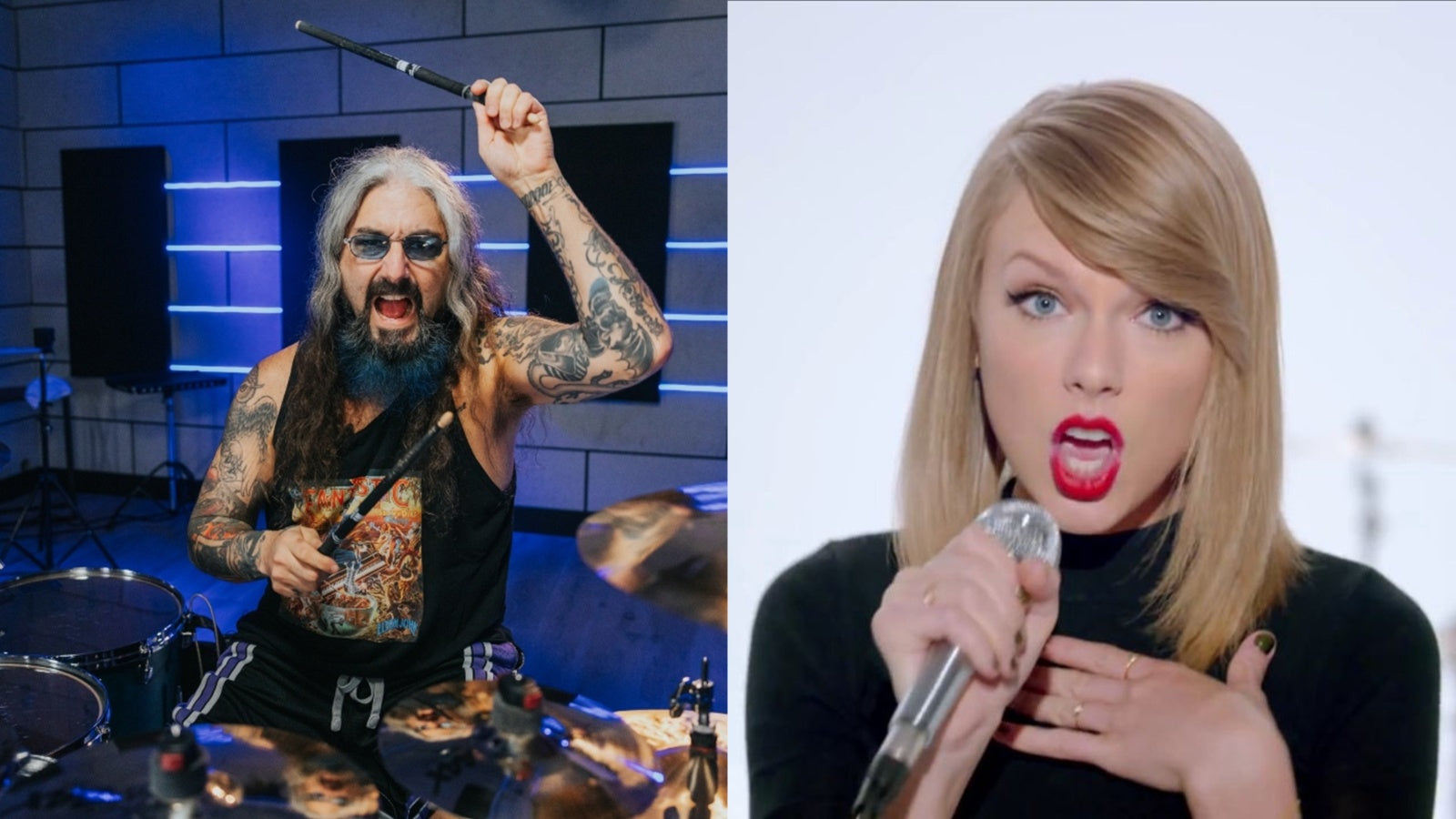 See MIKE PORTNOY cover TAYLOR SWIFT’s “Shake It Off” for Drumeo