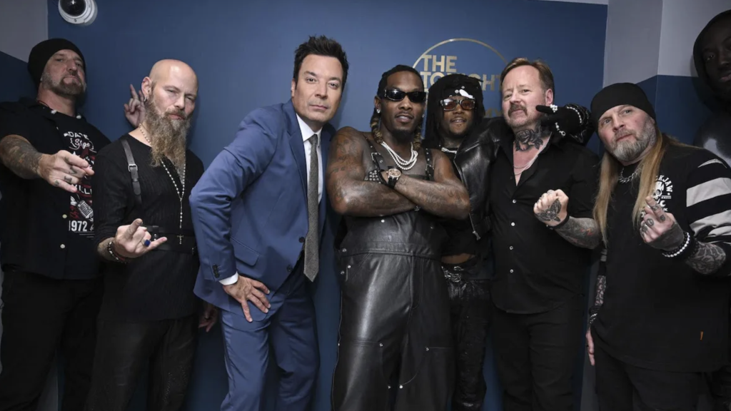 See DROWNING POOL, OFFSET and J.I.D. hit “Bodies” on ‘Fallon’