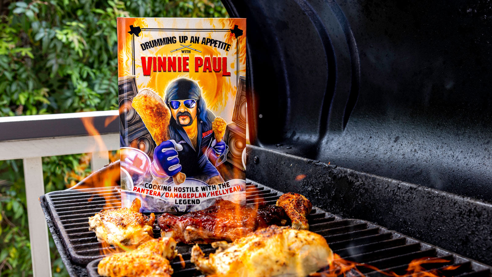 PANTERA drummer VINNIE PAUL’s family recipes collected in new cookbook