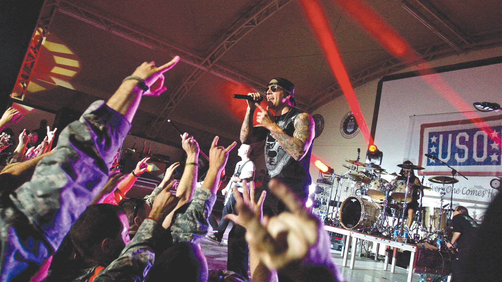 Avenged Sevenfold Look Back on “Insane” USO Shows in Iraq and Kuwait