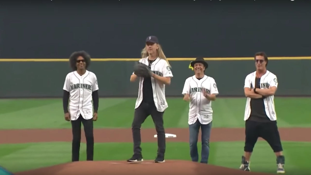 See Alice in Chains’ Jerry Cantrell Throw First Pitch at Seattle Mariners Game