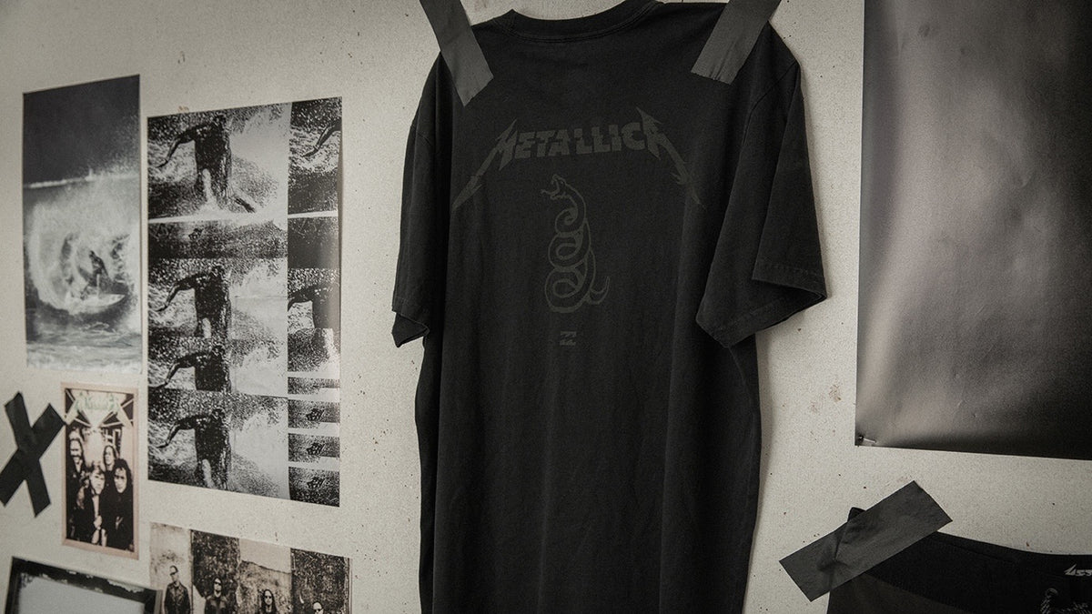 Metallica Team With Billabong for Surfwear Collection