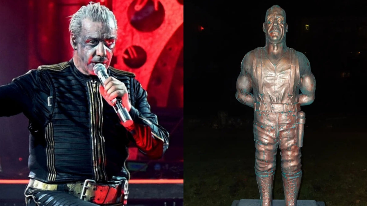 RAMMSTEIN: Till Lindemann statue erected, stolen immediately
