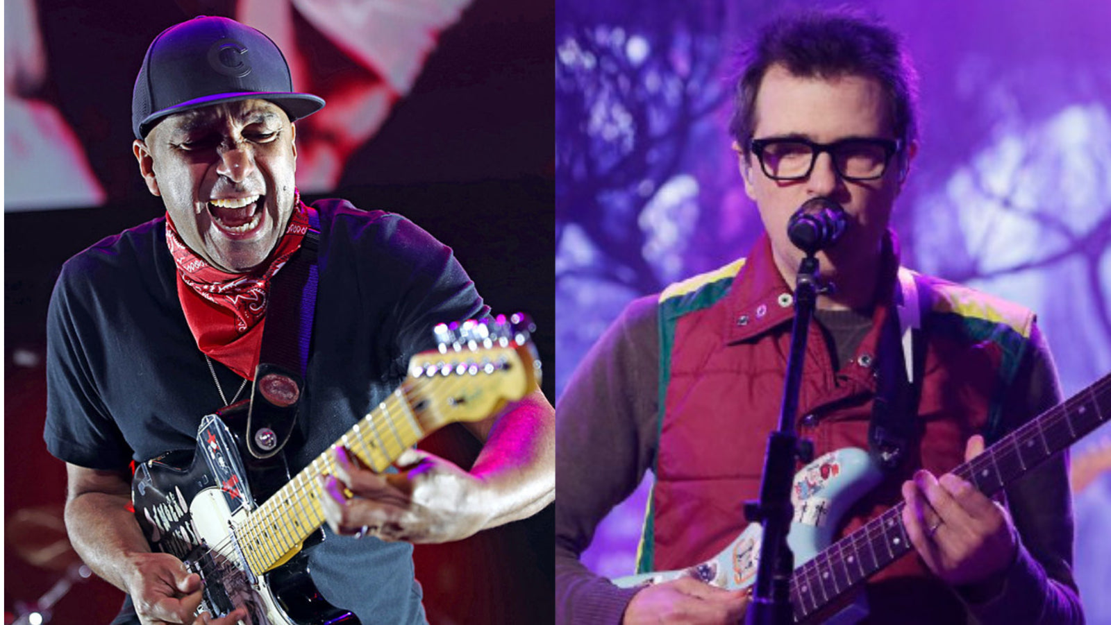 Hear Tom Morello Rock With Weezer on Unreleased Song “Caveman”