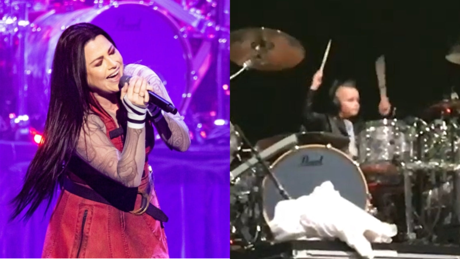 See Evanescence Play “Take Cover” With 8-Year-Old Drummer
