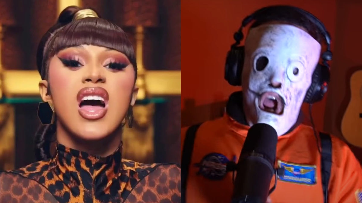 WTF?! See CARDI B’s “WAP” covered in style of early SLIPKNOT
