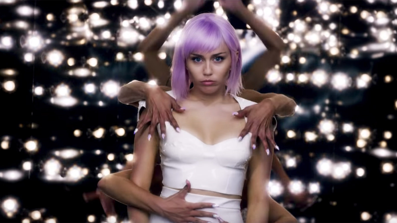 See Miley Cyrus’ Pink, Poppy Video for Nine Inch Nails “Head Like a Hole” Cover
