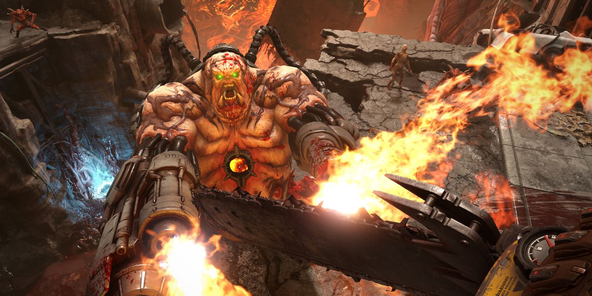 ‘DOOM Eternal’ Brings out Big Guns, Demon Guts in Gory Gameplay Demo