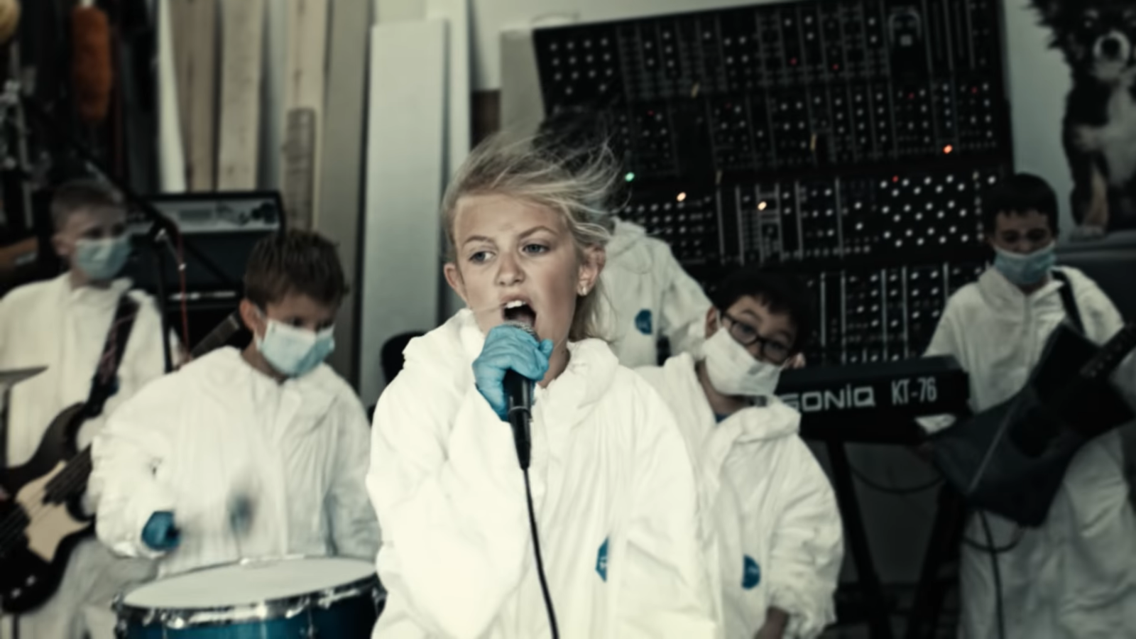Watch Nine-Year-Old Girl Cover Rammstein’s “Du Hast” With Kid Band