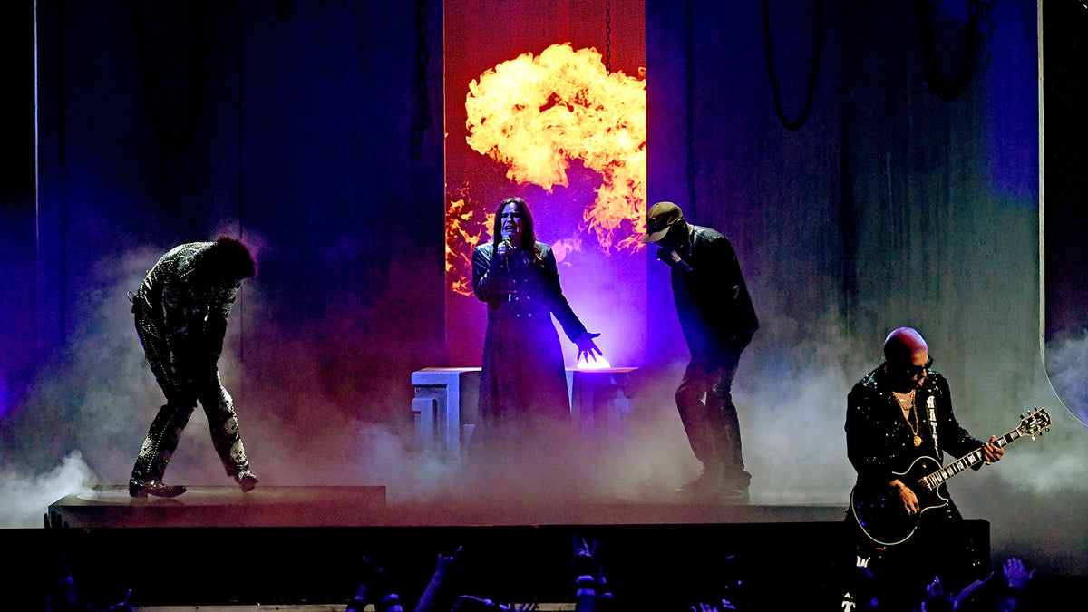 See Ozzy, Post Malone, Travis Scott Perform Fiery “Take What You Want” at AMAs