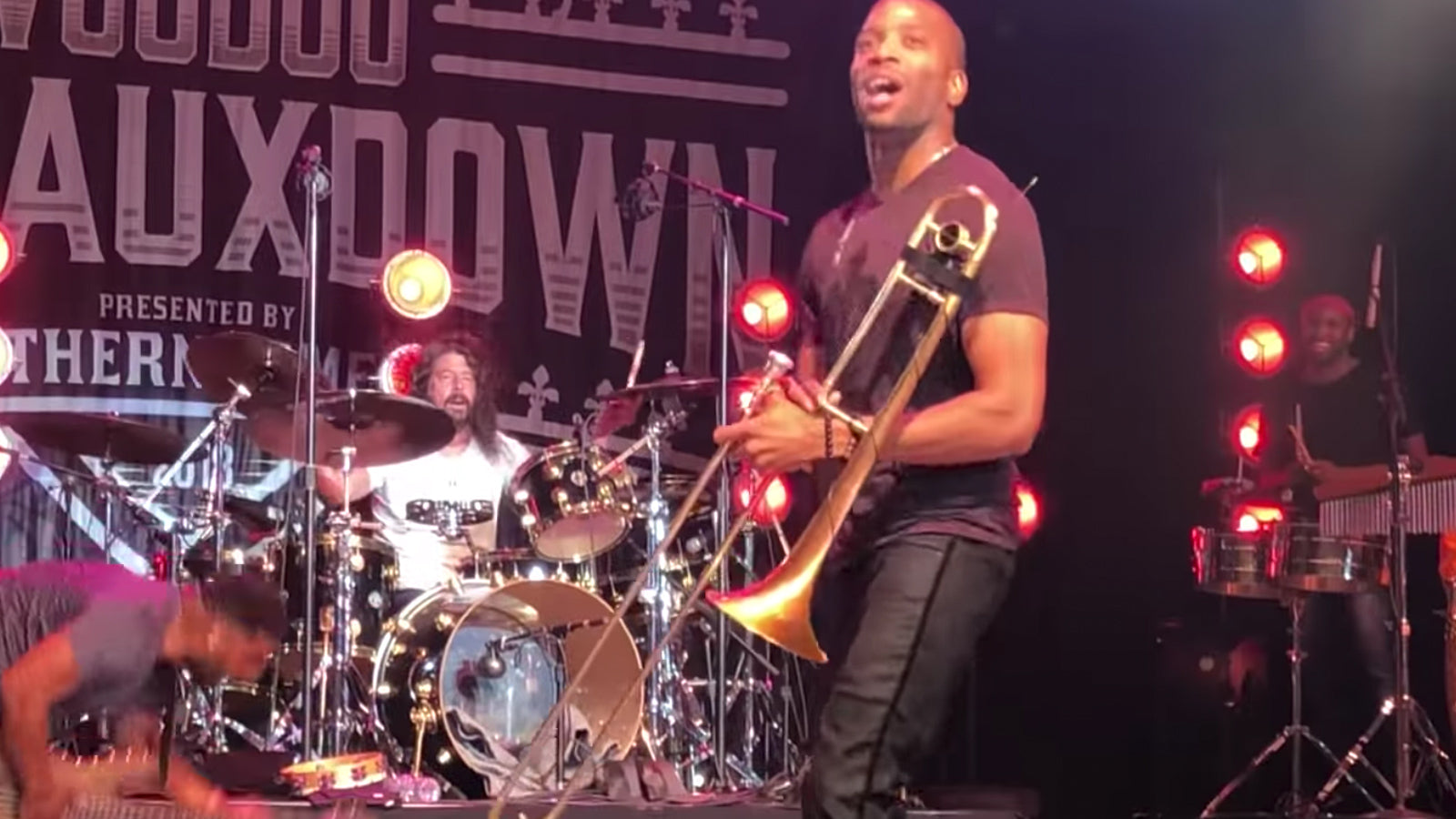 See Dave Grohl Join Trombone Shorty for Raucous Nirvana “In Bloom” Cover