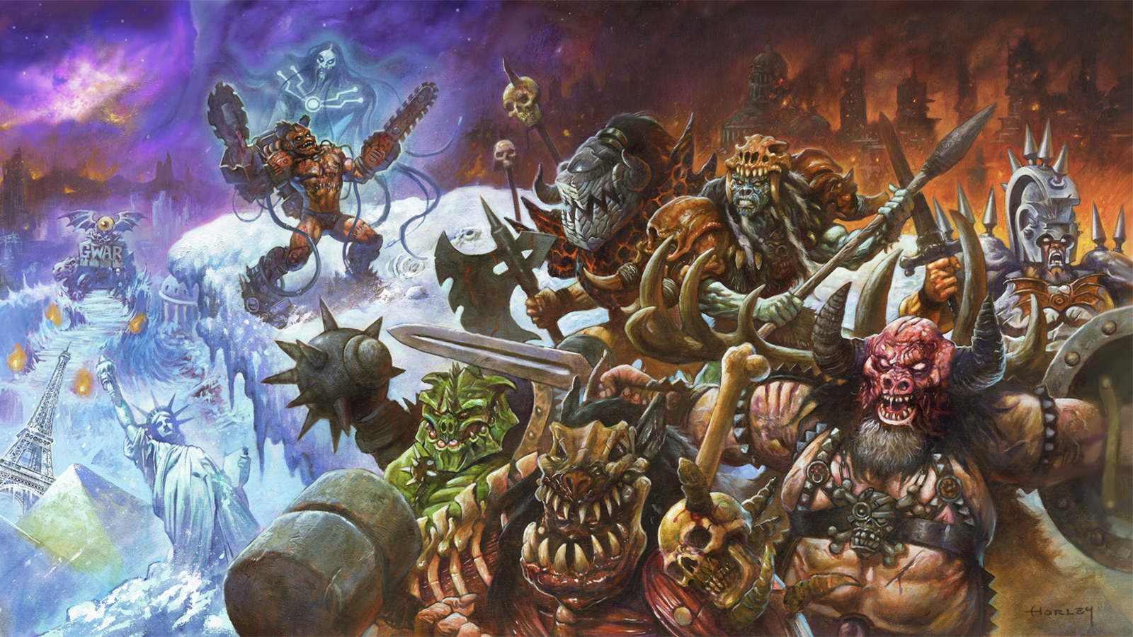 GWAR Announce New Album ‘The New Dark Ages,’ Comic Book and More