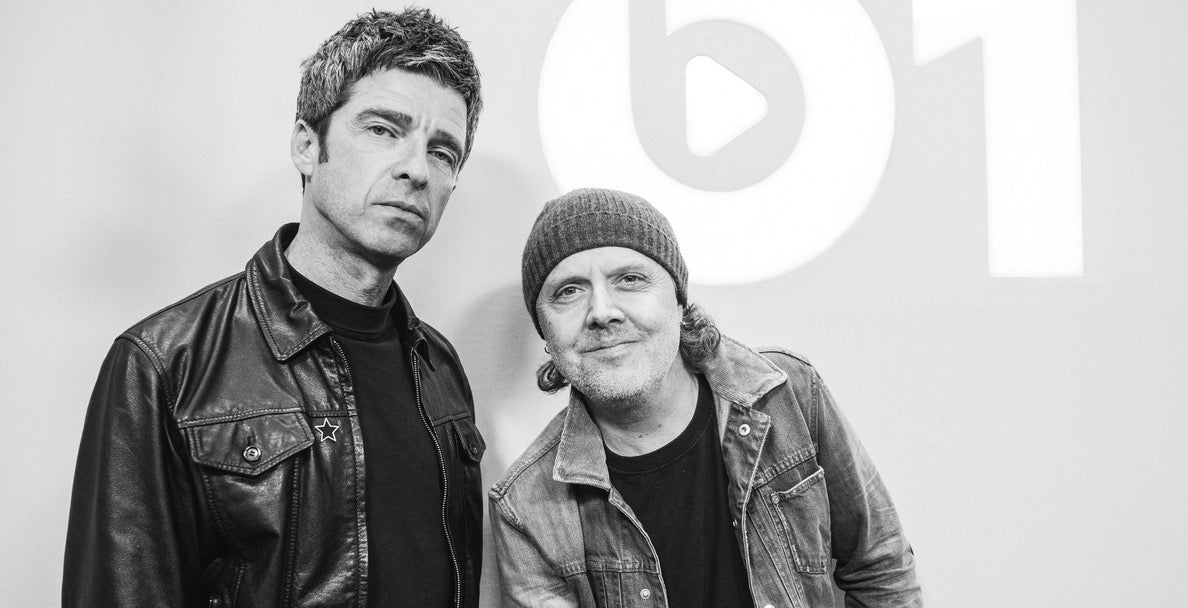 See Lars Ulrich, Noel Gallagher Talk Oasis, U2 Obsession, Profanity-Laced Text Messages