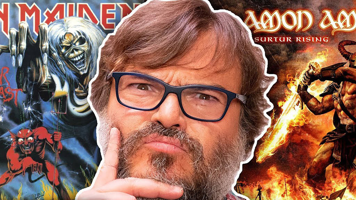 Watch Tenacious D’s Jack Black Pick “Most Metal Album Cover Ever”