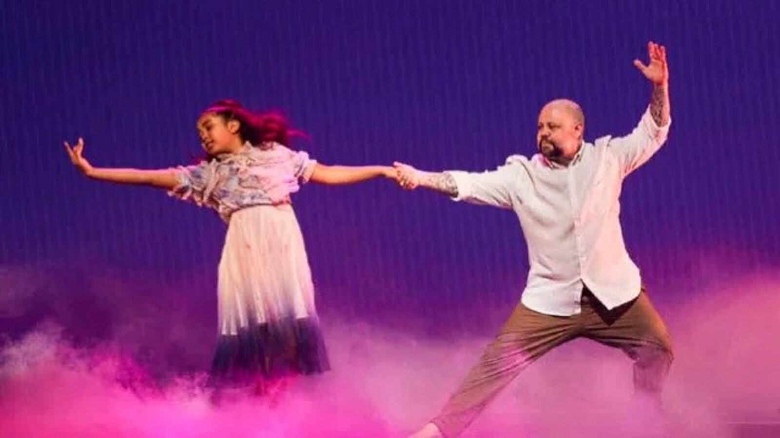 See Limp Bizkit’s John Otto and 11-Year-Old Daughter Compete on Reality Dance Show