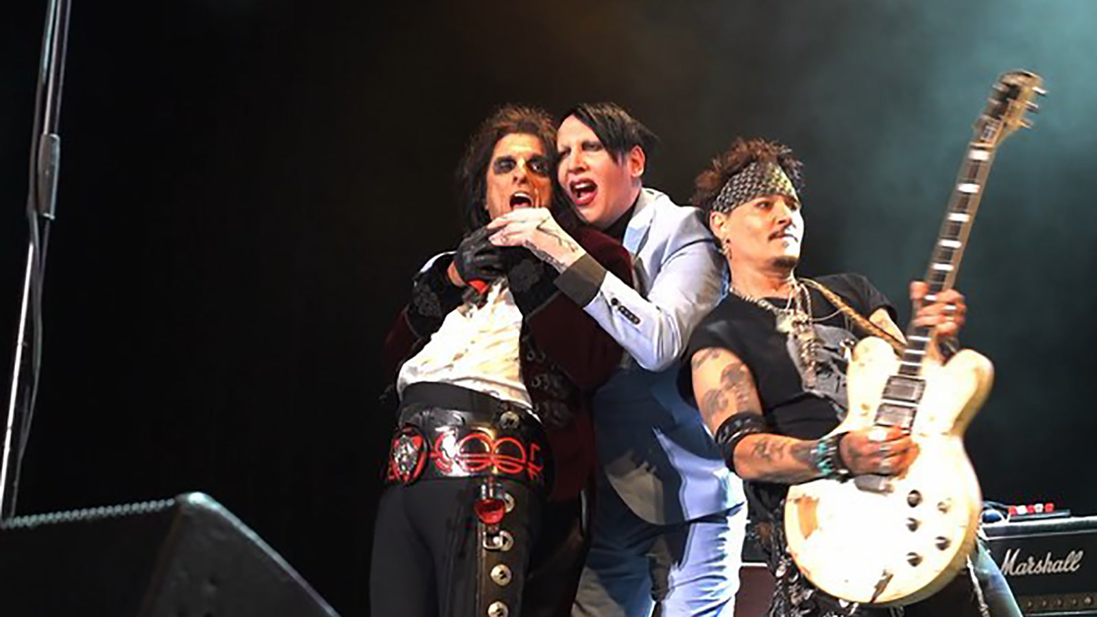 See Marilyn Manson Join Hollywood Vampires to Sing Alice Cooper’s “I’m Eighteen”
