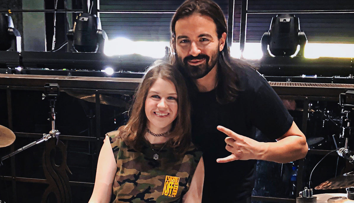 Slipknot’s Jay Weinberg Meets Young Fan Whose “Unsainted” Drum Cover Went Viral