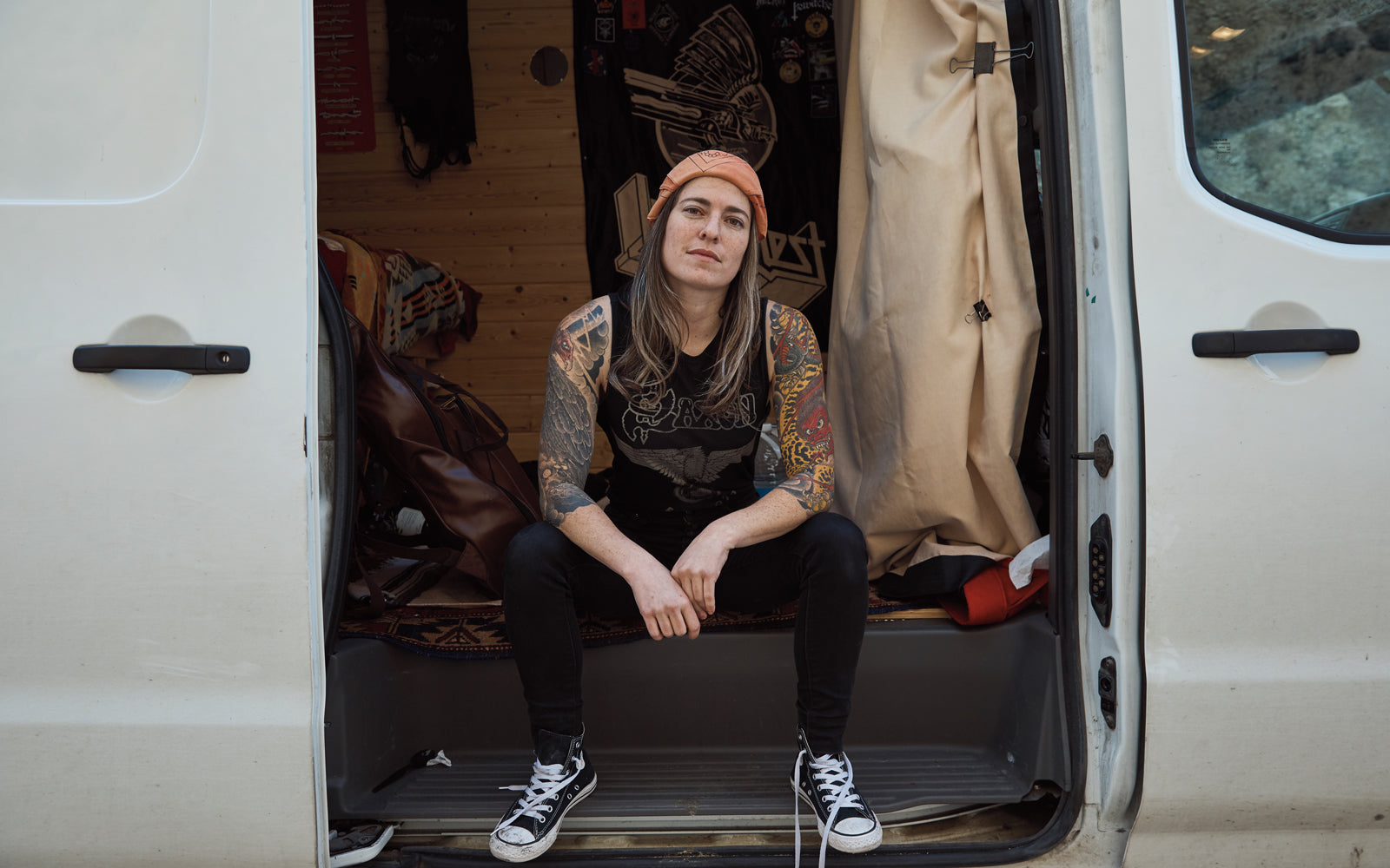 The Liberation of Alex Matus: Nomadic Metalhead Tattoo Artist Living Out of Her Van