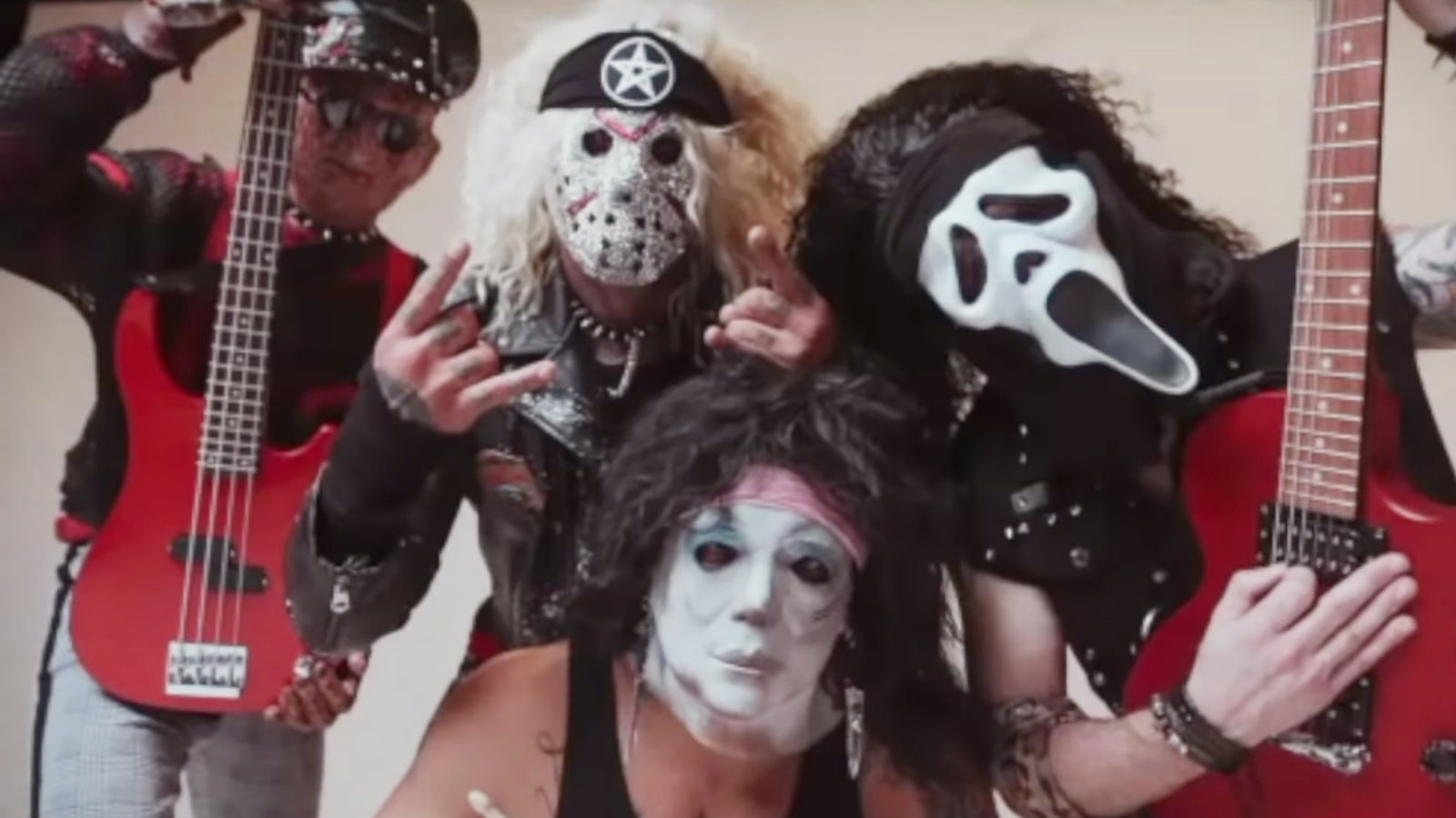 See Iconic Slashers Parody Mötley Crüe With Möstly Crüel’s “Kills, Kills, Kills”