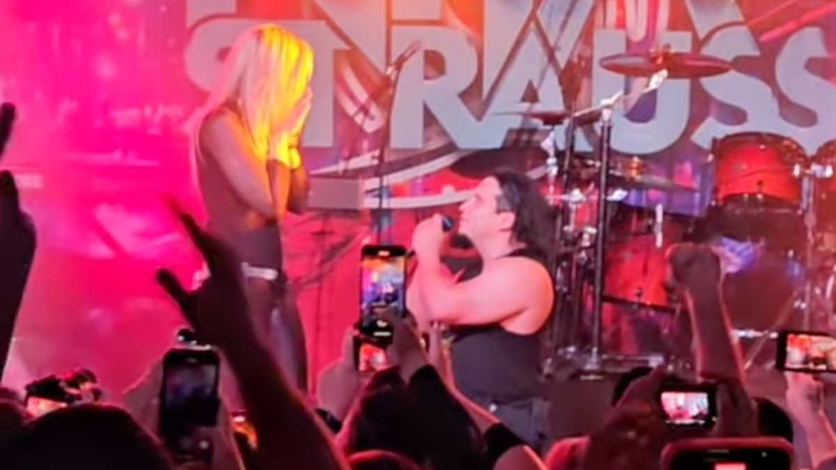 See NITA STRAUSS get engaged at record release show