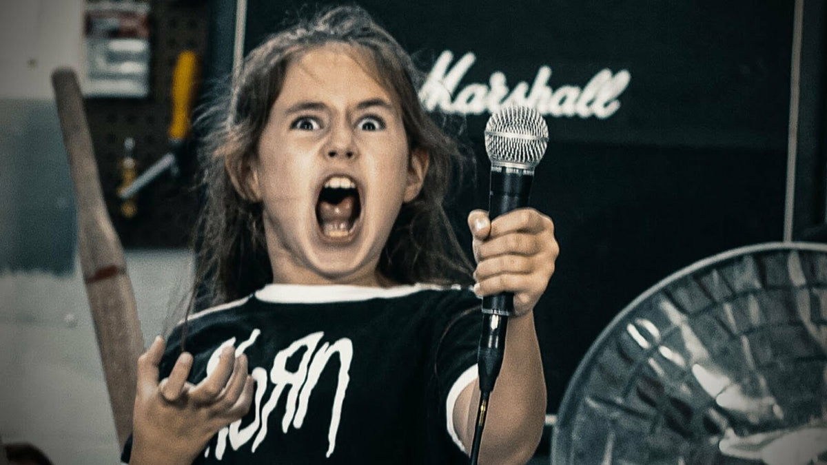 See 10-Year-Old Girl Cover Slipknot’s “Heretic Anthem” With Kid Band