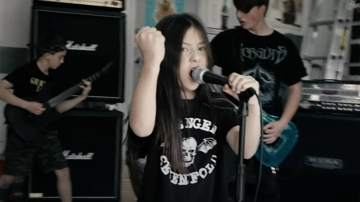 See 9-year-old girl totally crush PANTERA’s “Domination” with kid band