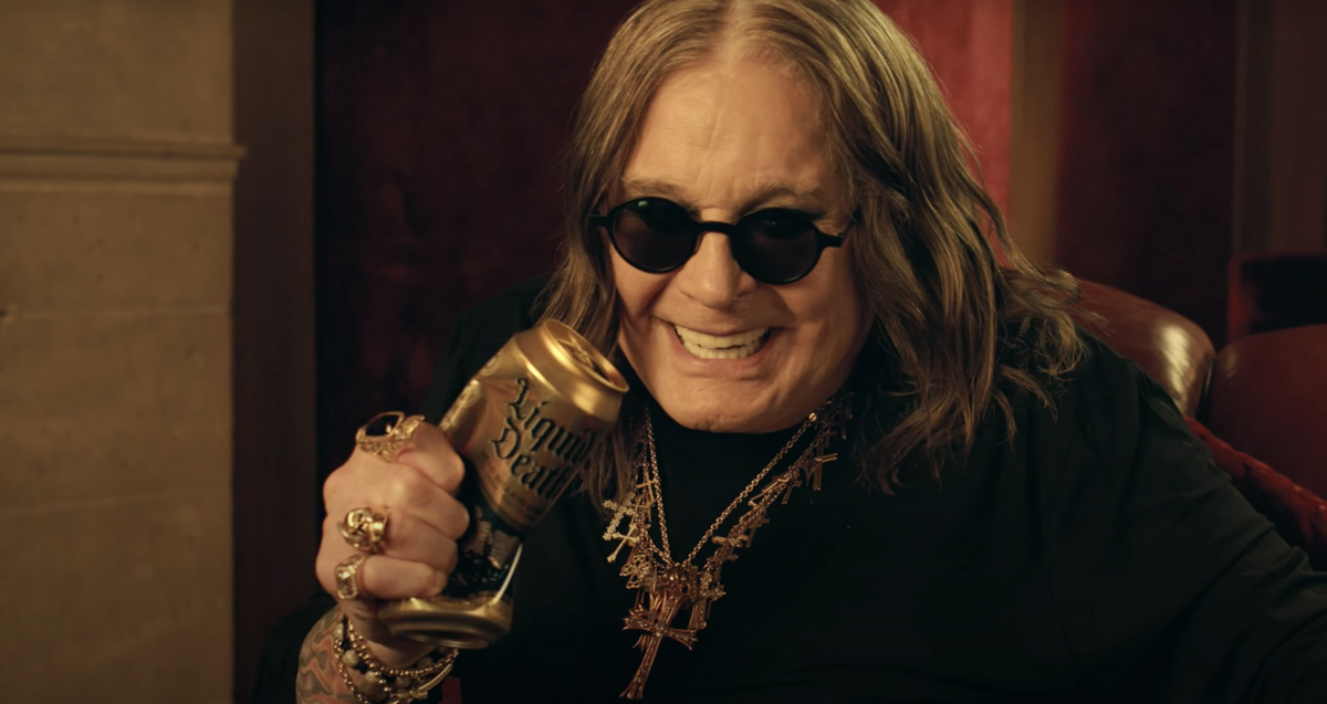 LIQUID DEATH to release limited-edition ice-tea cans containing OZZY’s DNA