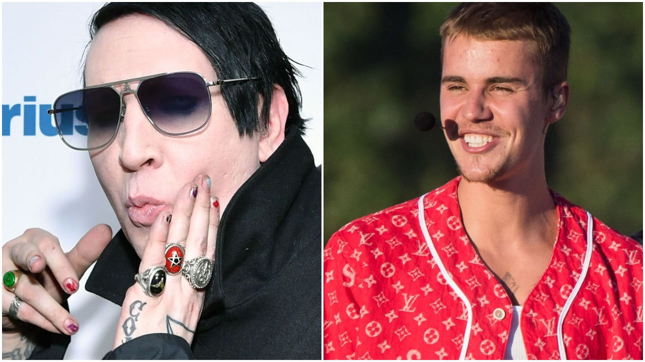 Marilyn Manson Compares Justin Bieber to Squirrel, Reignites Feud