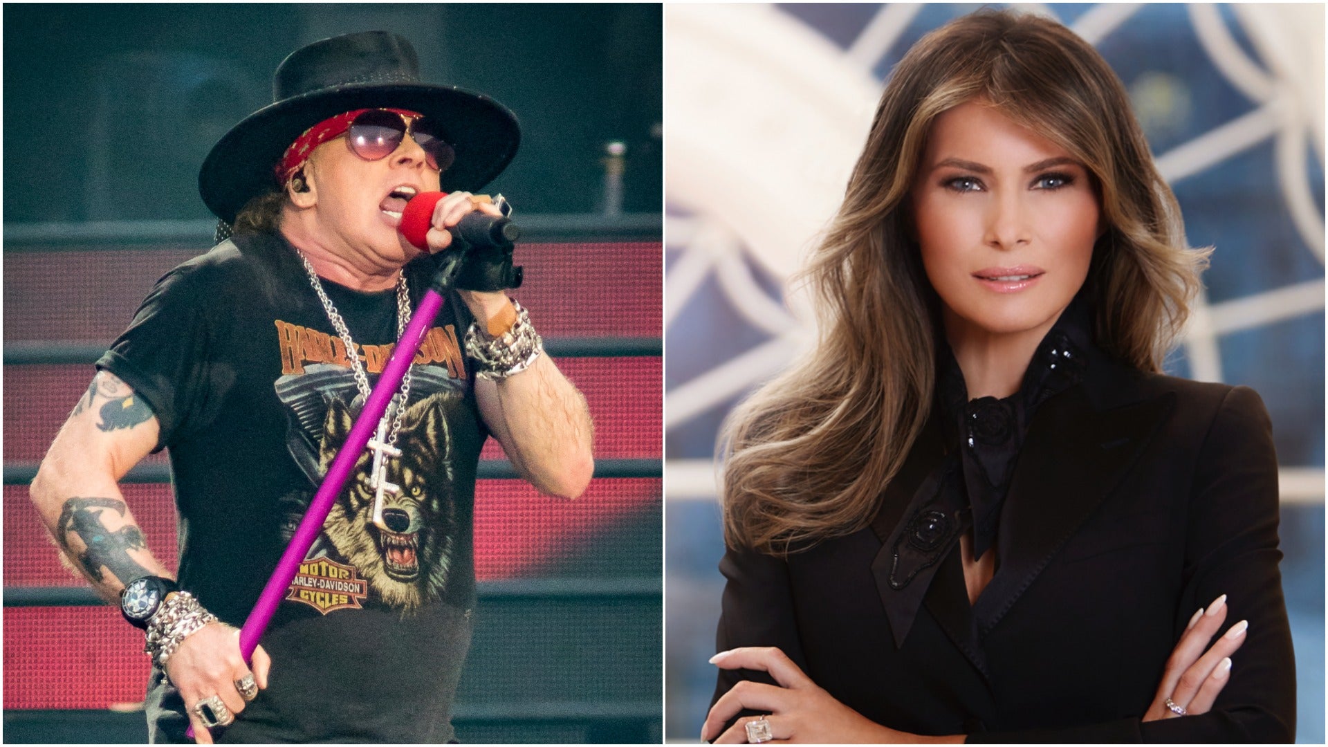 Axl Rose Calls Melania Trump “Alleged Former Hooker” in Twitter Rant
