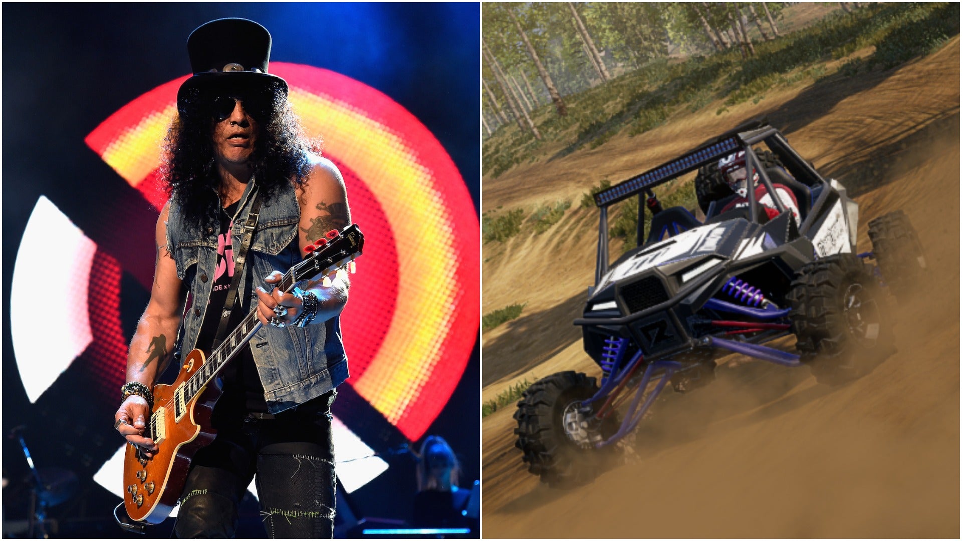 Hear Slash’s Electrifying Original Theme Song for New Off-Road Racing Game
