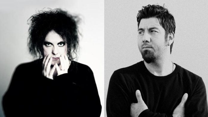 Hear CHINO MORENO and ROBERT SMITH unite on new CROSSES song