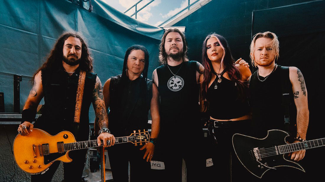 Hear SALIVA team with PEYTON PARRISH on new song “Time Bomb”