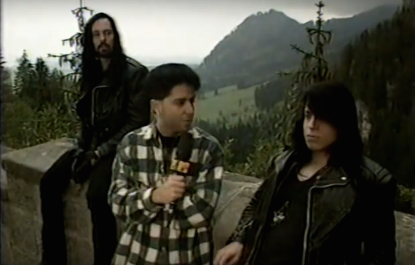 Watch Danzig Reluctantly Tour a German Castle in 1992