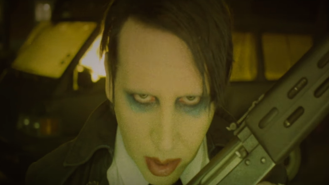 See Marilyn Manson, Gun-Toting Nuns Terrorize Family in NSFW New Video