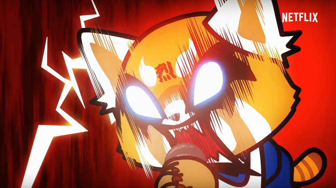 See Death-Metal-Loving Red Panda Rage in Trailer for New Anime Series ‘Aggretsuko’