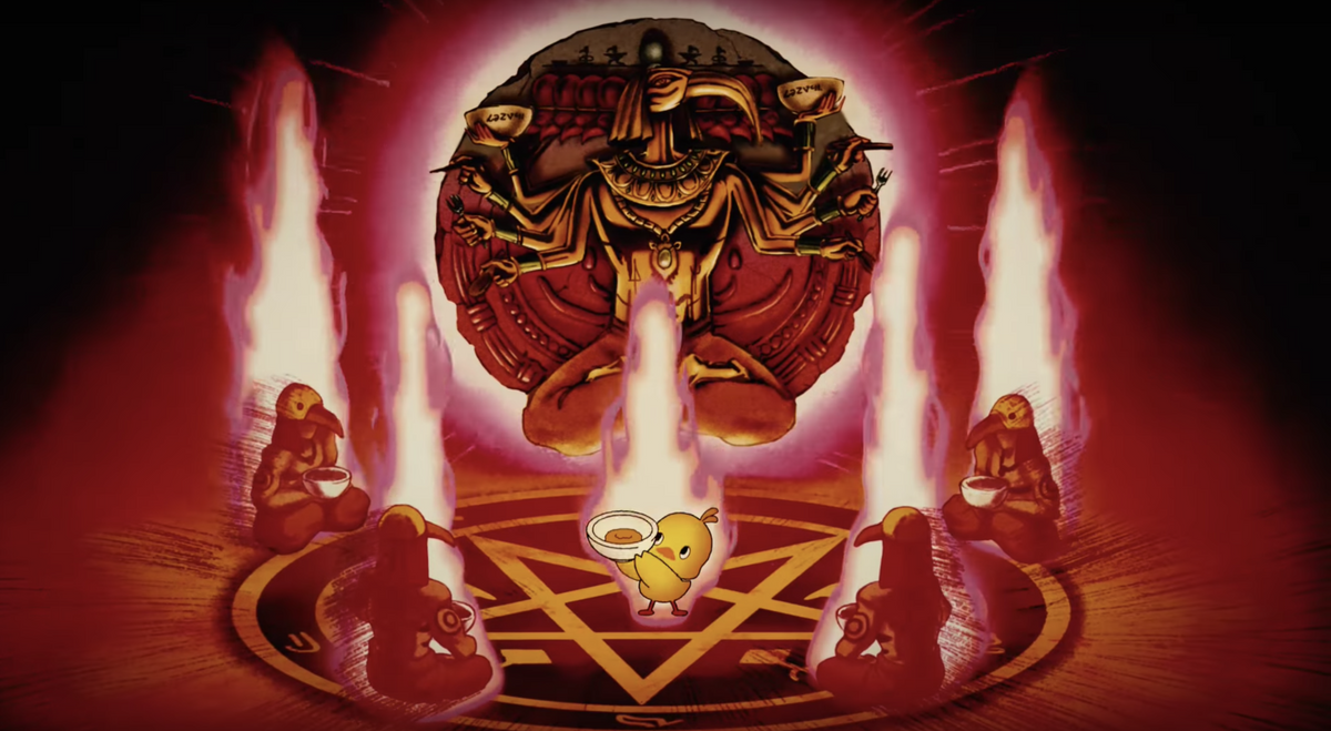 Watch Insane Metal-Inspired Ramen Commercial Starring Chicken Demon