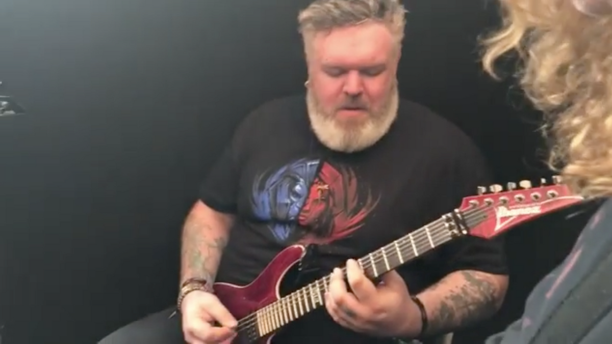 Watch Hodor From ‘Game of Thrones’ Jam With Megadeth on Guitar