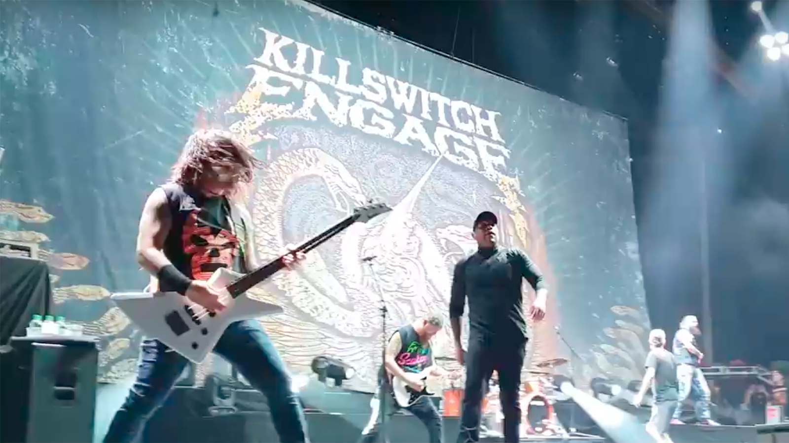 See Howard Jones Join Killswitch Engage for “The End of Heartache” (Twice) in UK