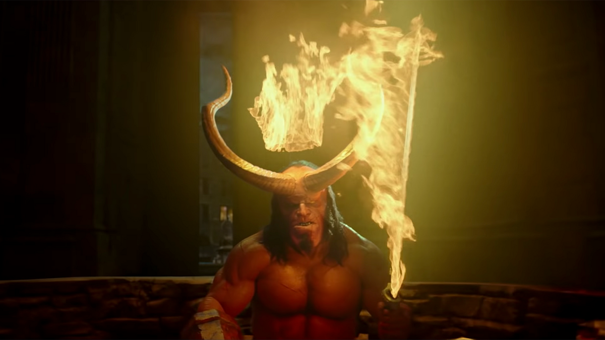 Watch Hellboy Wreak Havoc in First Trailer for New Movie Reboot