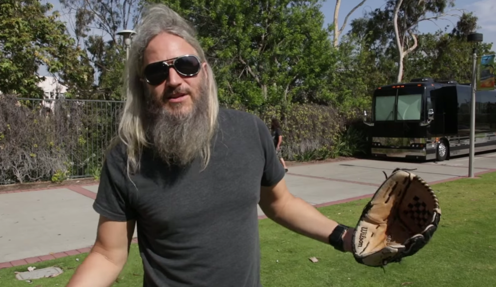 See Mastodon’s Troy Sanders Play Catch, Talk Breaking “Emotional Monotony” of Tour