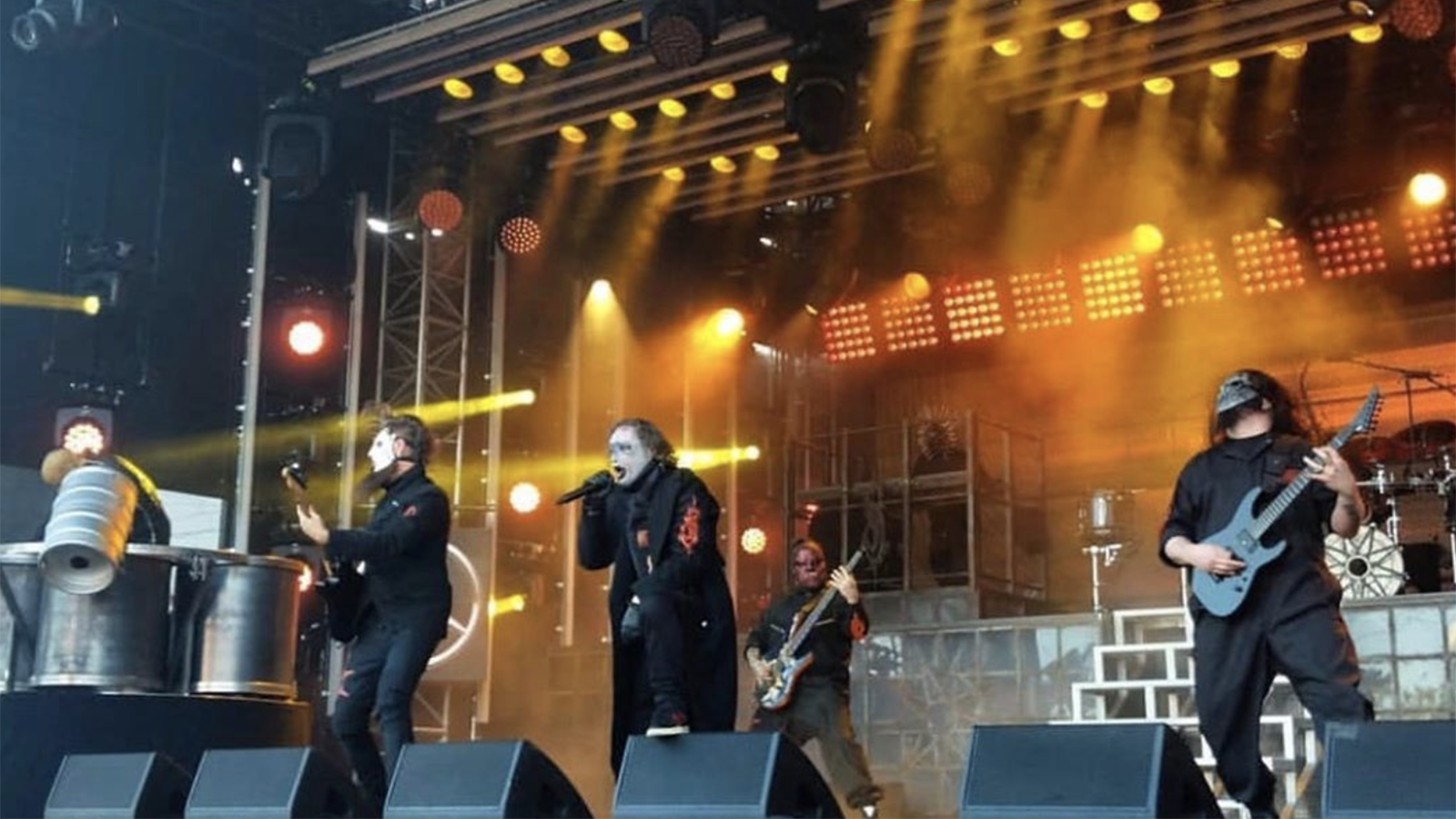 See Slipknot Play “Unsainted,” “All Out Life” for ‘Kimmel’ in Fan-Shot Video