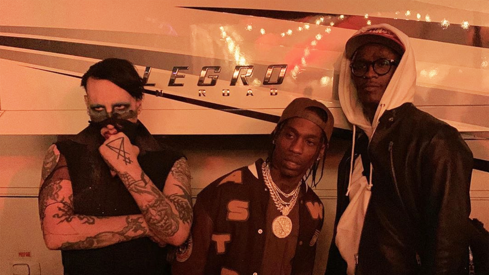 See Marilyn Manson Shock Rap Fans, Hang With Chapelle at Astroworld Fest